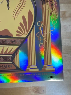 String Cheese Incident - 2021 Mike Tallman Poster Berkeley, CA FOIL Foil Posters