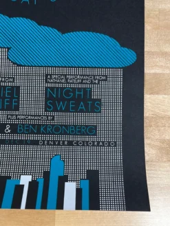 Sold Out Posters Nathaniel Rateliff & The Night Sweats - 2014 Poster Ogden Denver, CO Colorado