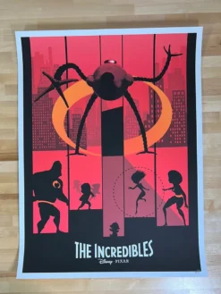 The Incredibles - 2021 Raid71 Poster Movie Print