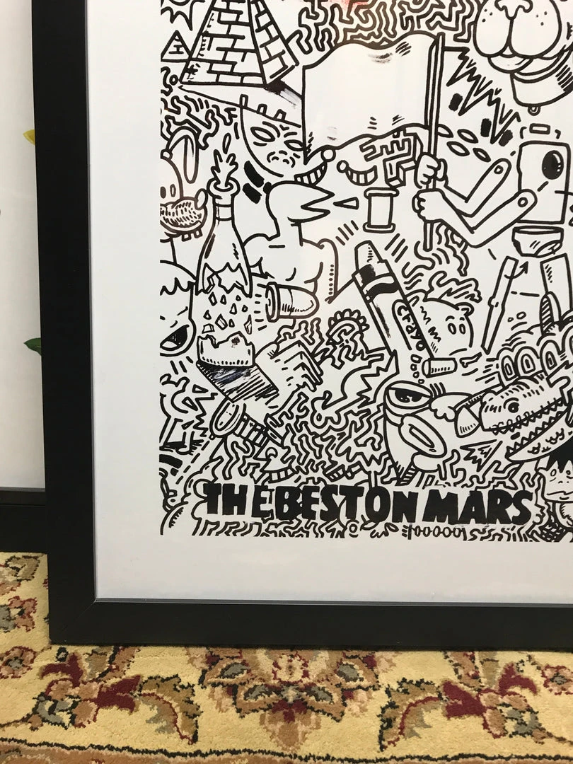 But I Still Love - Hebru Brantley 2013 Limited Edition Fine Art Print S/N FRAMED