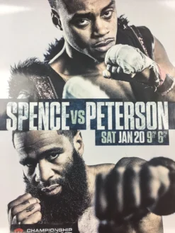 Sold Out Posters Spence Vs. Peterson Championship Boxing Poster