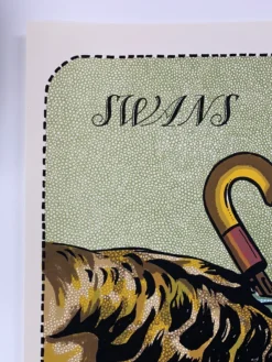 Swans - 2016 Fugscreens Studios Poster Richmond, VA Broadberry Gig Posters