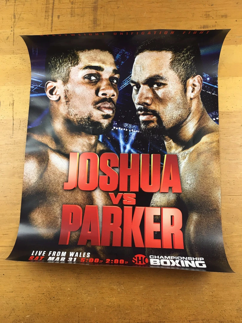 Sold Out Posters Boxing - 2018 Poster Joshua Vs Parker