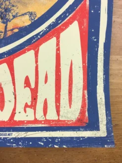 Promised Land Grateful Dead - 2018 Zeb Love Poster Art Print Gig Posters