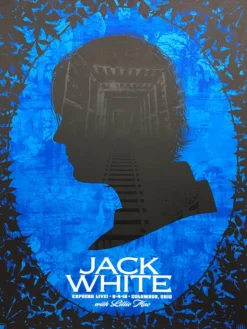 Gig Posters Jack White - 2018 Todd Slater Poster Columbus, OH Express Live