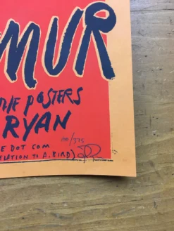 Andrew Bird - 2005 Jay Ryan Poster Multiple Venue Tour Gig Posters