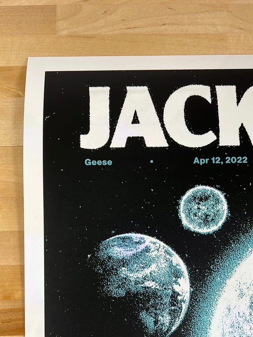 Jack White - 2022 The Silent Giants Poster Chicago, IL Variant