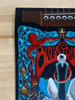 Gig Posters Billy Strings - 2021 2022 Richard Biffle Poster Grand Rapids, MI NYE