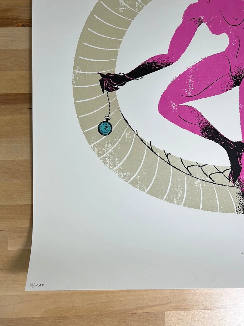 Billy Strings - 2021 Delicious Design League Poster Denver, CO 10/14 AP Colorado