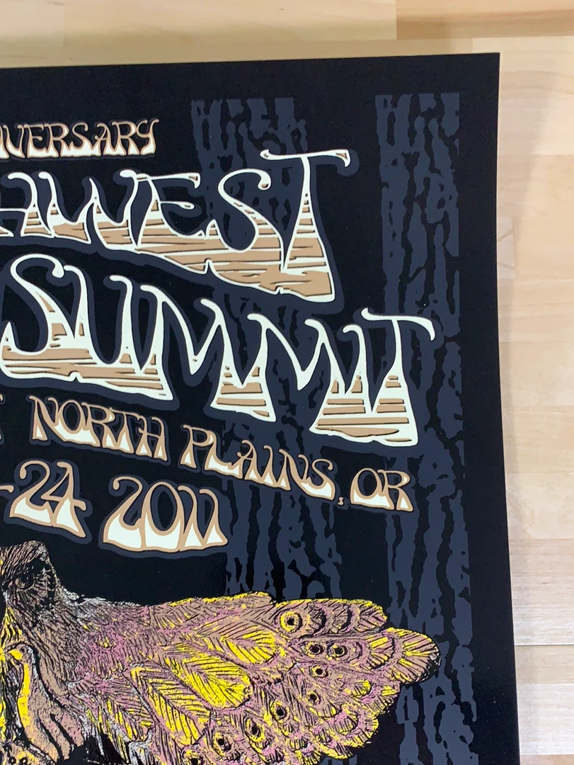 Gig Posters Northwest String Summit - 2011 Mike Distante Poster Plains, OR Horning's Hideout