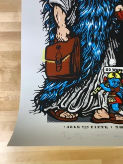 Ames Brothers Pearl Jam - 2012 Brad Klausen Ames Bros Poster S/N O2 World Berlin Germany Gig Posters