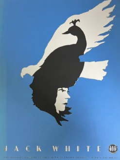 Gig Posters Jack White - 2012 Matthew Jacobson Poster Nashville, TN