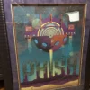 Phish - 2011 DKNG Poster Hollywood CA Hollywood Bowl FRAMED