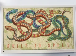 Built To Spill - 2016 Fugscreens Studios Poster Chicago, IL Thalia Hall