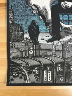 Colorado Jack White - 2012 Rob Jones Poster Red Rocks Morrison, CO