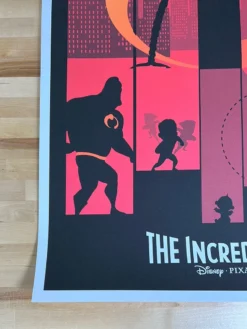 The Incredibles - 2021 Raid71 Poster Movie Print
