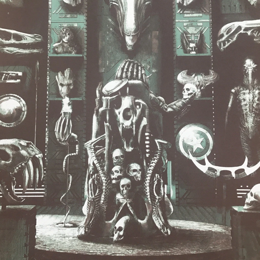 Art Prints Trophy Room - 2016 Chris Skinner Poster Bones Galerie F