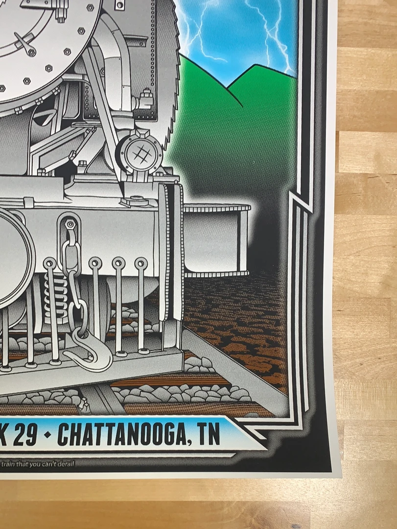 Umphrey's McGee - 2015 John Warner Poster Chattanooga, TN Gig Posters