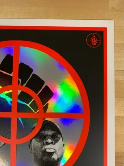 Public Enemy - 2020 Emek Poster Foil NO Date The Terrordome Foil Posters