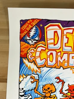 Gig Posters Dead & Company - 2021 AJ Masthay Poster Hollywood, CA S/N