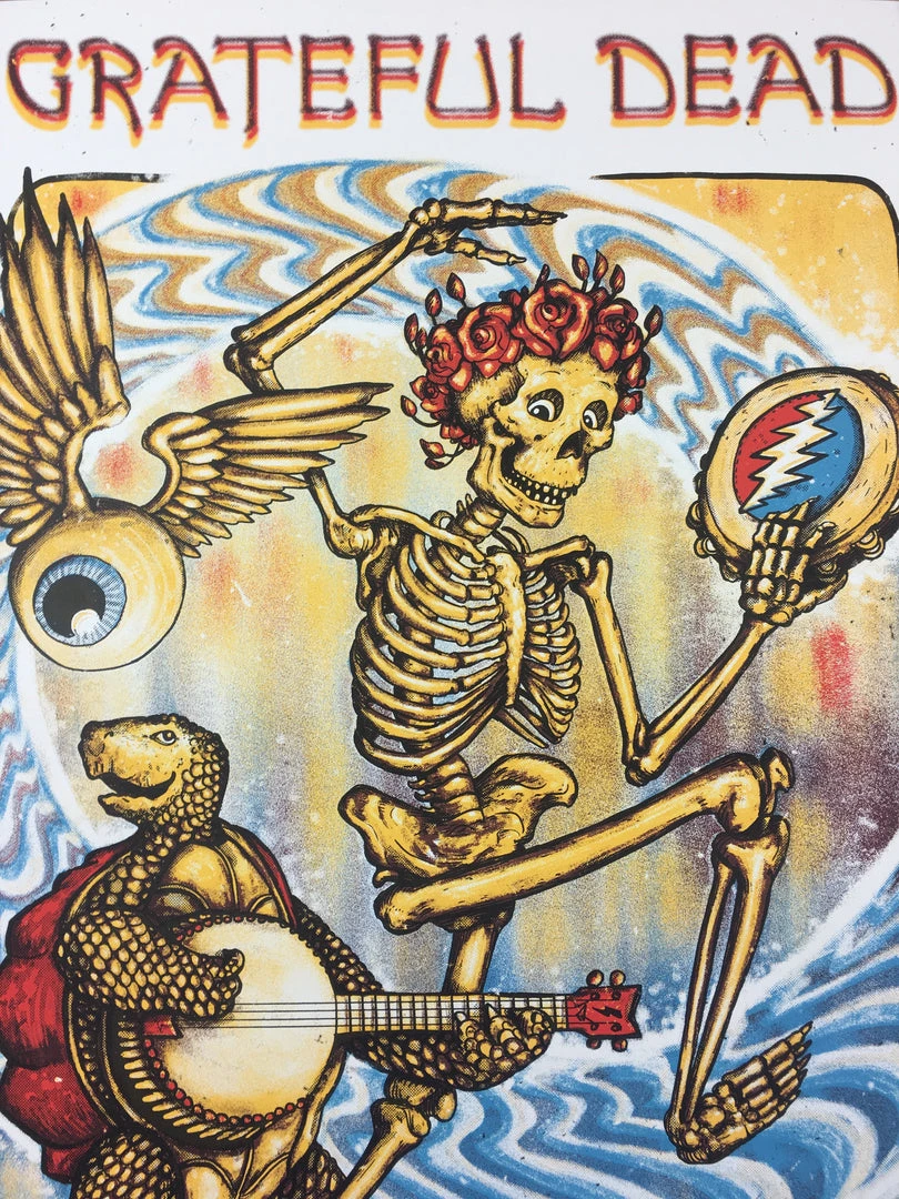 Grateful Dead, Here Comes Sunshine - 2018 Zeb Love Poster Art Print