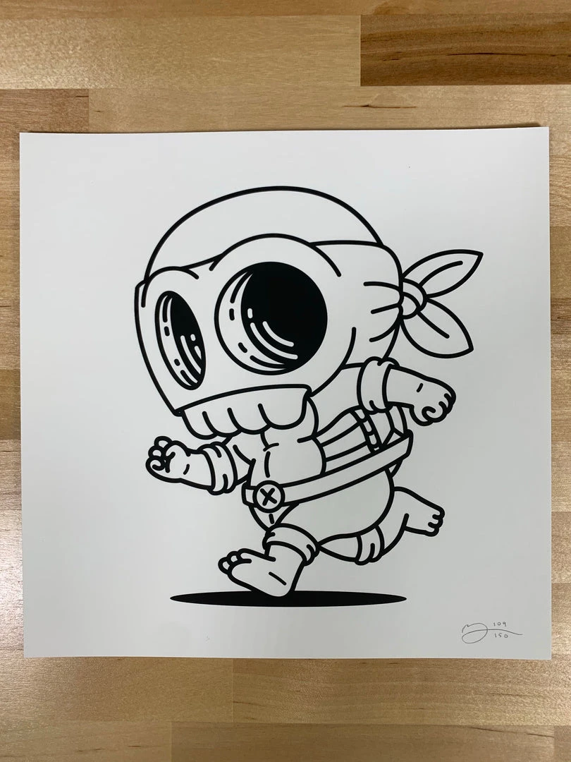 Skully III - 2020 Mike Mitchell Poster Blank Variant Print Art Prints