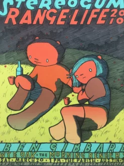 Gig Posters Stereogum Range Life - 2010 Jay Ryan Poster Austin, TX The Parish