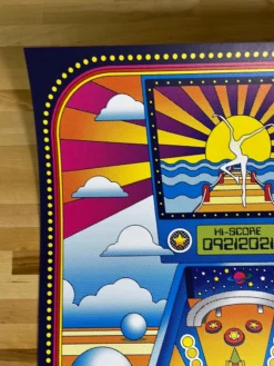 Dave Matthews Band - 2021 Nate Gonzalez Poster Wantagh, NY S/N Gig Posters