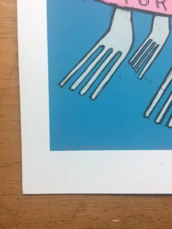 Future Of The Left - 2009 Jay Ryan Poster Chicago, IL Bottom Lounge