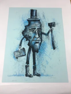 Land Of Lincoln - 2015 Dan Grzeca Poster Art Print