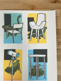 Inktober Uncut Postcard Set #2 - 2021 Jay Ryan Poster Art Print Art Prints