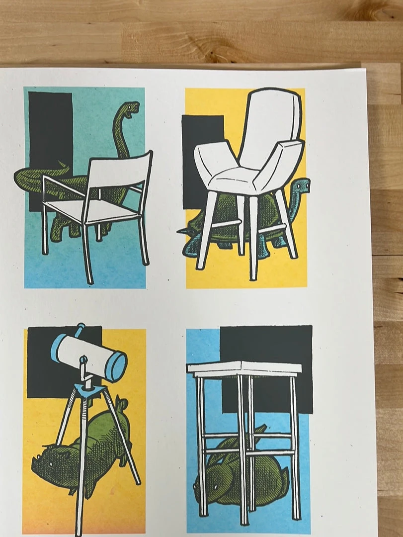 Inktober Uncut Postcard Set #2 - 2021 Jay Ryan Poster Art Print Art Prints