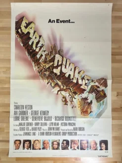 Sold Out Posters Earthquake - 1974 One Sheet Movie Poster Original Vintage 27x41 Movie/TV Posters