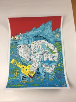 Kukuweaq 3 - 2014 Tyler Stout Poster Art Print