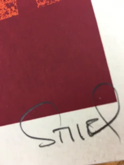 Tom Petty - 2017 Dan Stiles Poster S/N Oklahoma City, OK 40th Anniversary Tour