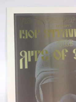 Igor Stravinsky's Rite Of Spring - 2013 Dan MacAdam Crosshair Poster Chicago, IL