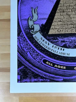 Gig Posters Anthrax - 1994 Matt Getz Poster Hollywood, Fresno, CA