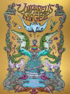 Gig Posters Umphrey's McGee - 2020/2021 Marq Spusta Poster Miami, FL 1st Gold
