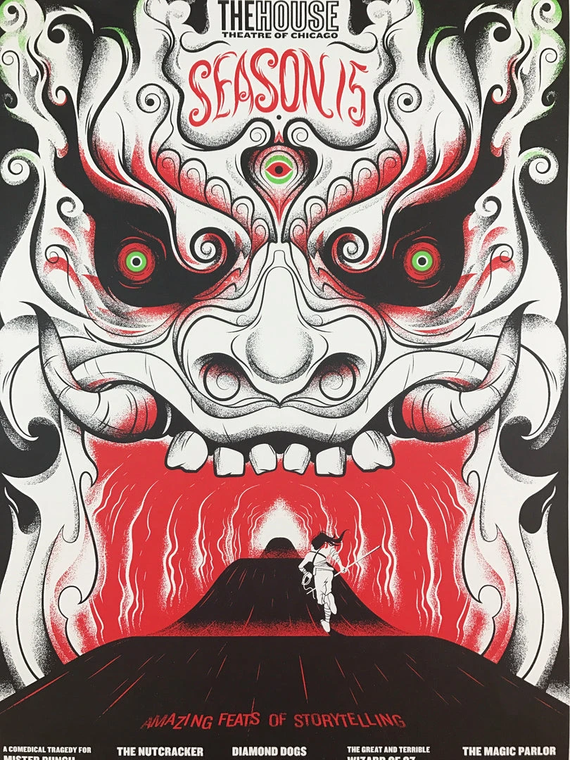 Sold Out Posters Chicago, IL The House Theatre Of Chicago - 2017 Amazing Feats Of Storytelling