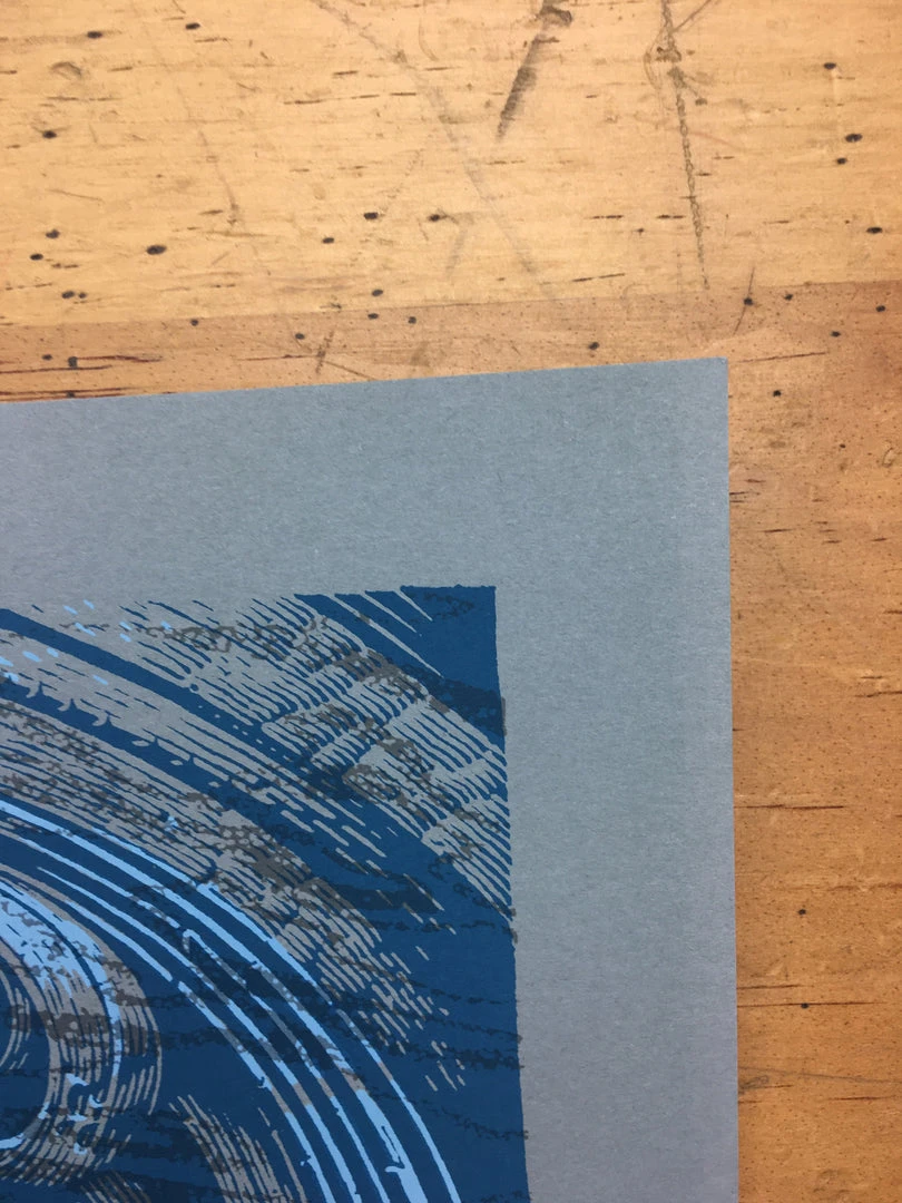 Icollide - 2006 Aaron Horkey Poster Minneapolis, MN Triple Rock Social Club