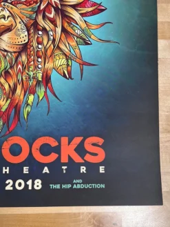 Status Serigraph Stick Figure - 2018 Twiddle Poster Red Rocks Morrison, CO