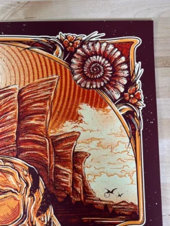 Half Hazzard Press String Cheese Incident - 2019 Half Hazard Poster Red Rocks Morrison, CO Colorado