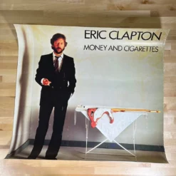 Sold Out Posters Gig Posters Eric Clapton - 1983 Promo Poster Money And Cigarettes