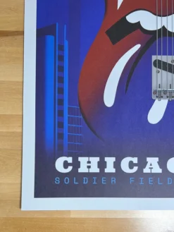 Sold Out Posters Rolling Stones - 2019 Poster Chicago, IL Soldier Field No Filter Tour 6/25