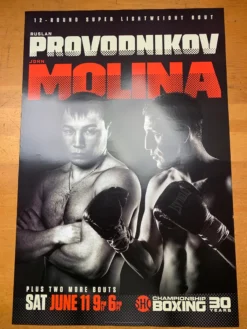 Sold Out Posters Provodnikov Vs. Molina - Poster Print Boxing