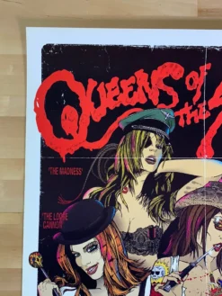 Gig Posters Queens Of The Stone Age - 2008 Rhys Cooper Poster Hobart, AUS