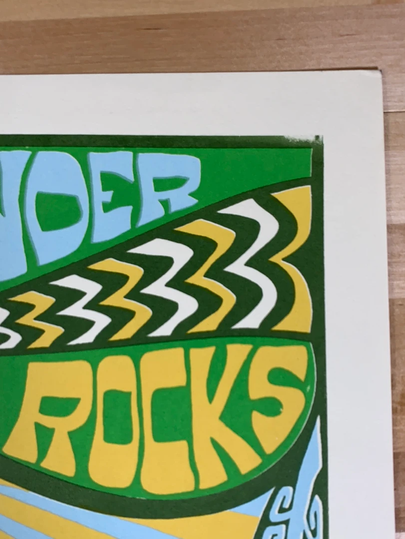 Yonder Mountain String Band - 2008 Tripp Poster Red Rocks Morrison, CO