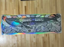 Sublime - 2022 Munk One Poster Red Rocks Morrison, CO FOIL Mono Colorado