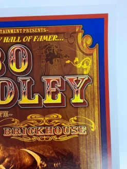 Bo Diddley - 2006 Bob Masse Signed Poster Richmond, BC