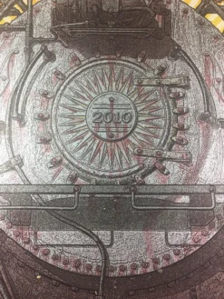 Eric Clapton Crossroads Guitar Festival - 2010 Ron Donovan Poster Oakland, CA Hangar 18